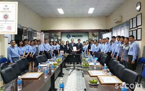 Secoin received the 5S Good Practice Certificate